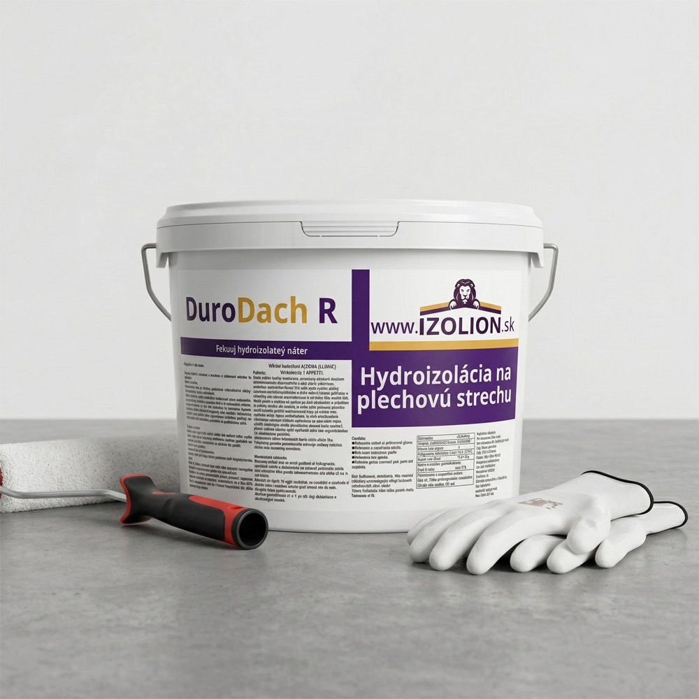 Hydroizolácia na plechovú strechu - DuroDach R 4